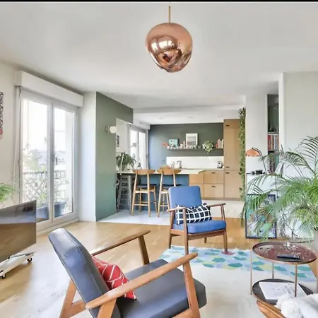 Spacious Cocoon Near Clignancourt Lejlighed